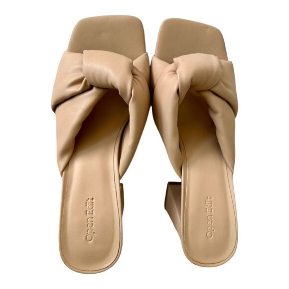 Open Edit Saydee Sandal, Color Nude Cream - Picture 11 of 14